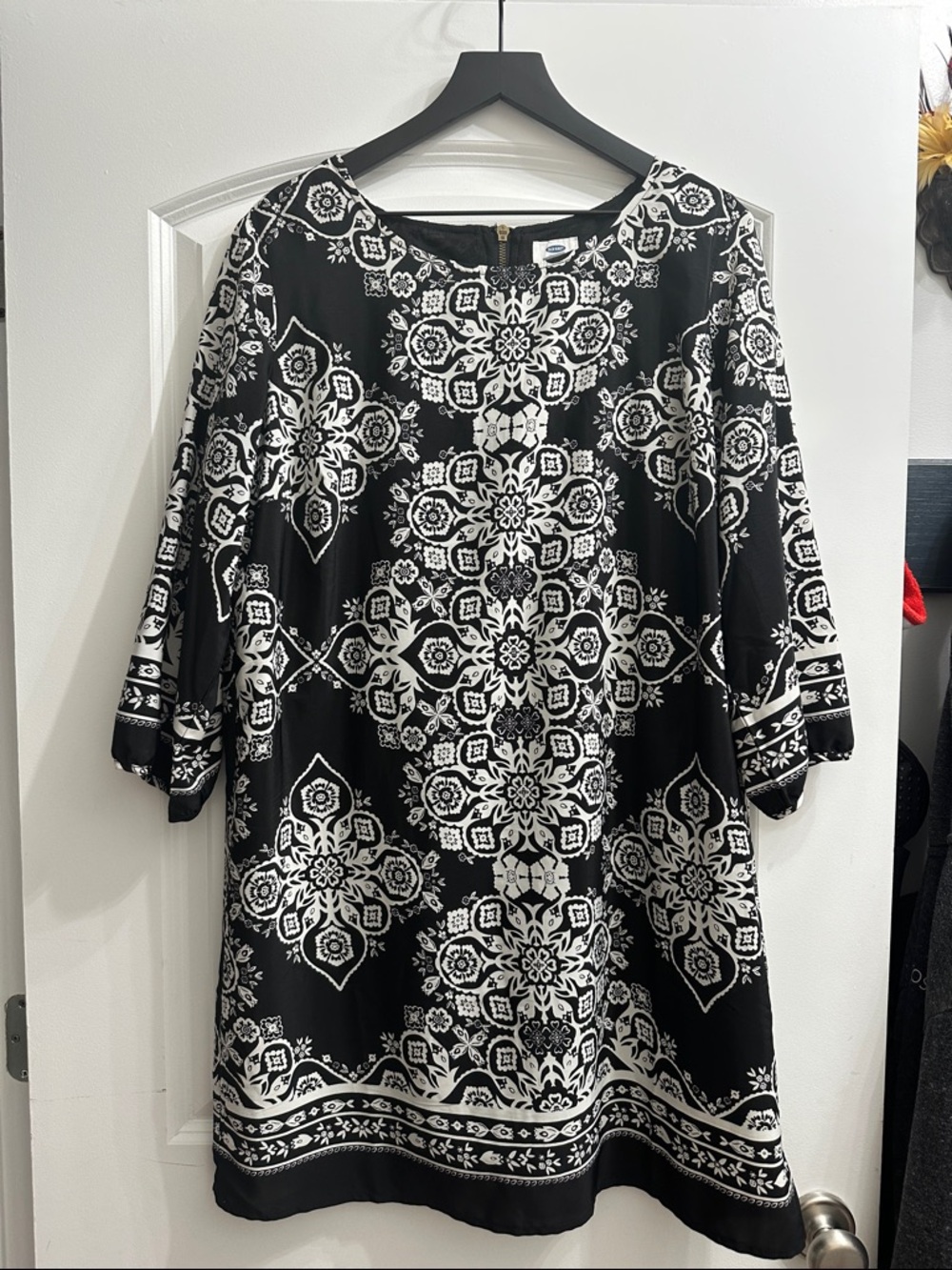 Black and White XL Old Navy Dress